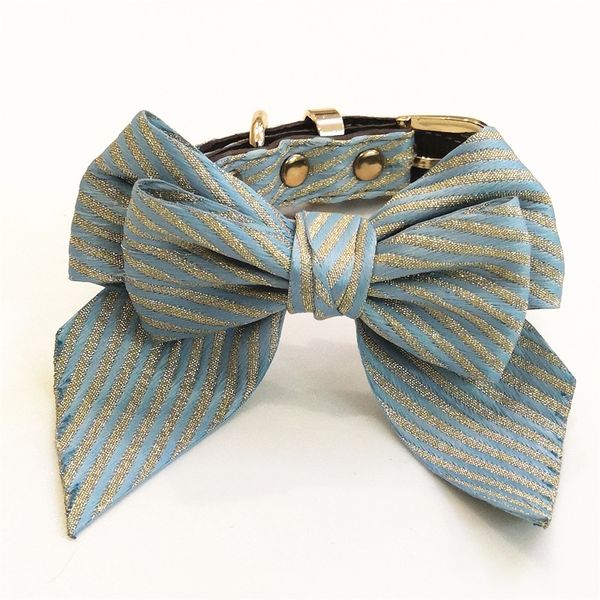 light blue gold dog collars leashes bow tie set dogs cats 4 feet leash soft durable leather pet collar for daily and party show ins style
light blue gold dog collars leashes bow tie set dogs cats 4 feet leash soft durable leather pet collar for daily and party show ins style