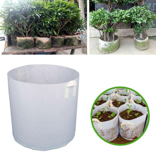 pcs garden grow bags fabric pots root pouch with handles planting containers 5 gallon planters &
pcs garden grow bags fabric pots root pouch with handles planting containers 5 gallon planters &