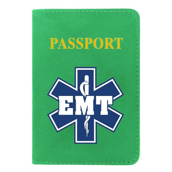 card holders emt emergency technician printing women men passport cover leather travel id holder pocket wallet bags, Brown;gray
card holders emt emergency technician printing women men passport cover leather travel id holder pocket wallet bags, Brown;gray