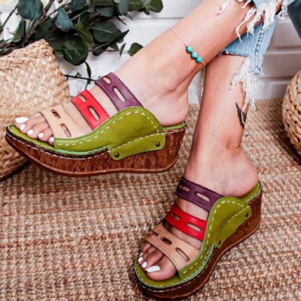 brkwlyz brkwlyz summer high heels women slippers open toe wedges platform ladies sandals hollow out slides gladiator flip flops, Black
brkwlyz brkwlyz summer high heels women slippers open toe wedges platform ladies sandals hollow out slides gladiator flip flops, Black
