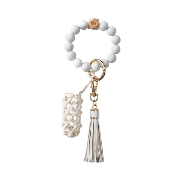 keychains wrist keychain silicone bracelet car keychain, women's beaded wristband can store perfume, Silver
keychains wrist keychain silicone bracelet car keychain, women's beaded wristband can store perfume, Silver
