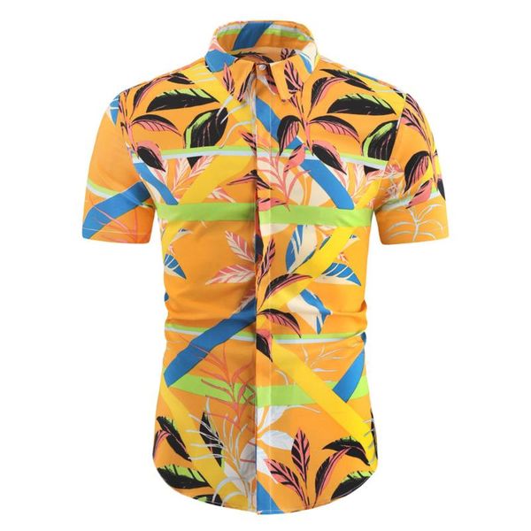 men's casual shirts mens hawaiian shirt leaf print button down beach social loose turn collar short sleeve male camisa chemise, White;black
men's casual shirts mens hawaiian shirt leaf print button down beach social loose turn collar short sleeve male camisa chemise, White;black