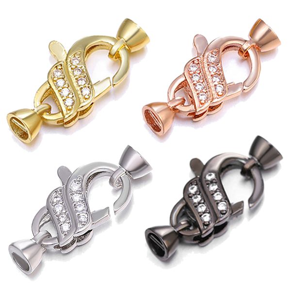 riversr cz micro lobster clasps accessories white pink yellow gun black copper zircon pendant necklace bracelet connectors diy jewelry
riversr cz micro lobster clasps accessories white pink yellow gun black copper zircon pendant necklace bracelet connectors diy jewelry