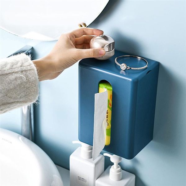 tissue boxes & napkins ounona punch-traceless holder wall-mounted box napkin storage bathroom
tissue boxes & napkins ounona punch-traceless holder wall-mounted box napkin storage bathroom