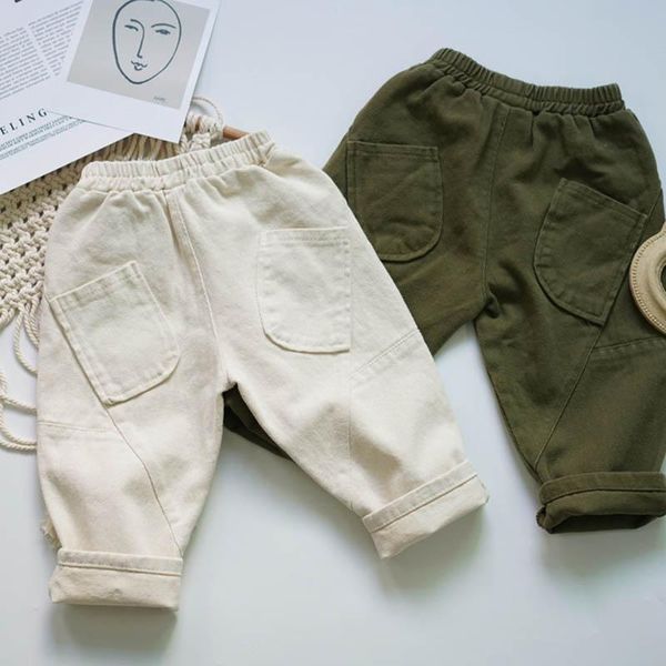 trousers spring autumn korean style baby girls boys elastic waist infant solid color pocket pants kids, Blue
trousers spring autumn korean style baby girls boys elastic waist infant solid color pocket pants kids, Blue