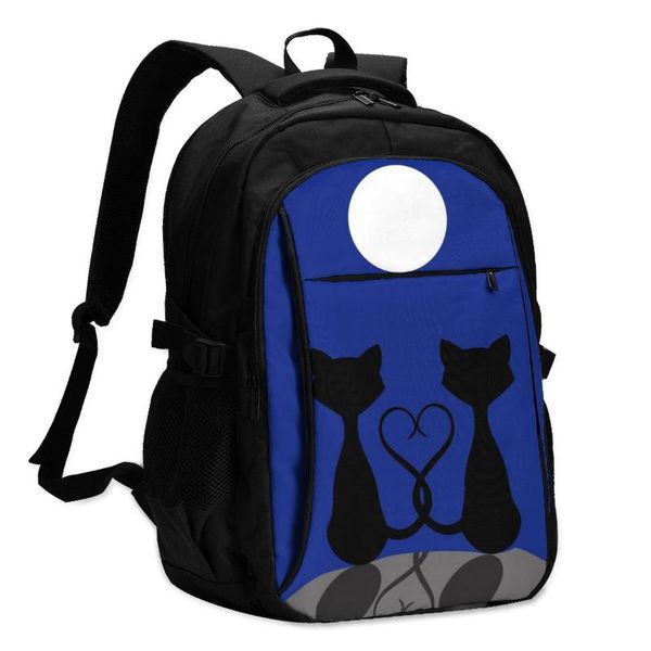 backpack usb charging lapwomen's for teenage students school cats silhouettes in the moonlight travel bagpack
backpack usb charging lapwomen's for teenage students school cats silhouettes in the moonlight travel bagpack