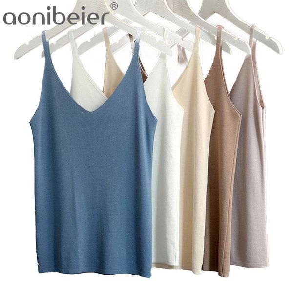 summer vest tank thin knitted silk cotton women's bottoming slim solid morandi color and elastic soft vests 210604, White
summer vest tank thin knitted silk cotton women's bottoming slim solid morandi color and elastic soft vests 210604, White