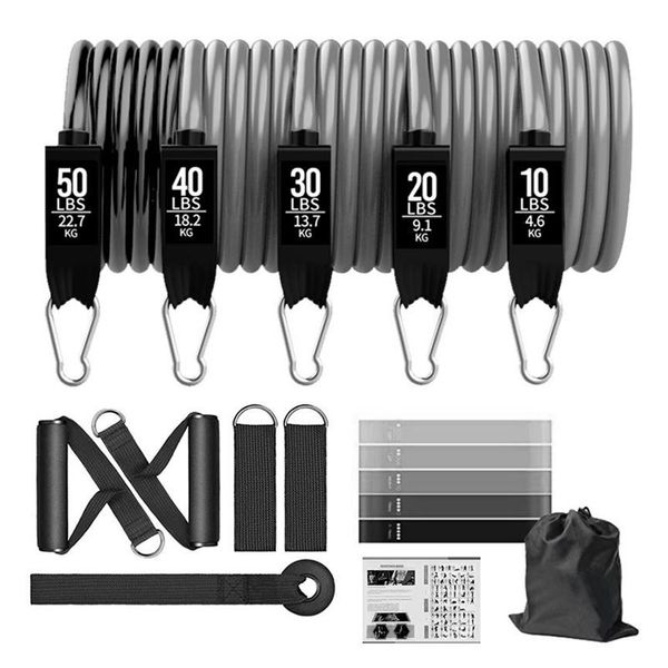 resistance bands 18pcs set fitness workout pull rope sports exercise muscle training equipment for home
resistance bands 18pcs set fitness workout pull rope sports exercise muscle training equipment for home