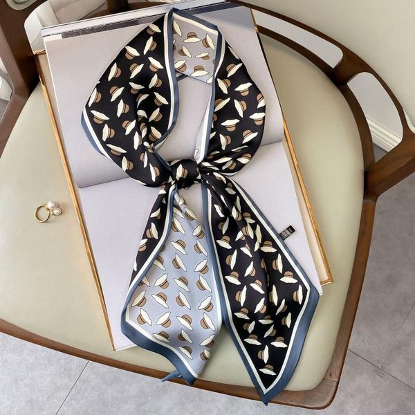 scarves 2021 spring autumn design narrow scarf women thin long lady bag ribbon decoration female, Blue;gray
scarves 2021 spring autumn design narrow scarf women thin long lady bag ribbon decoration female, Blue;gray