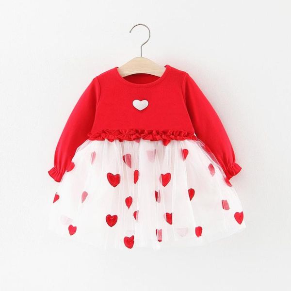 girl's dresses baby girls clothes 2021 autumn winter born long sleeve tutu princess dress infant 1st year birthday party, Red;yellow
girl's dresses baby girls clothes 2021 autumn winter born long sleeve tutu princess dress infant 1st year birthday party, Red;yellow