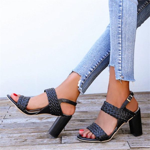 women high heels women's comfort footwear plus sandals fashion woman ankle strap shoes summer size ladies casual open toe, Black
women high heels women's comfort footwear plus sandals fashion woman ankle strap shoes summer size ladies casual open toe, Black