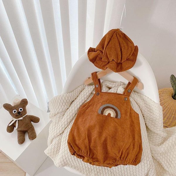 jumpsuits boys and girls suspenders triangular climbing clothes baby one-piece jumpsuit with hat autumn loose bag fart, Blue
jumpsuits boys and girls suspenders triangular climbing clothes baby one-piece jumpsuit with hat autumn loose bag fart, Blue