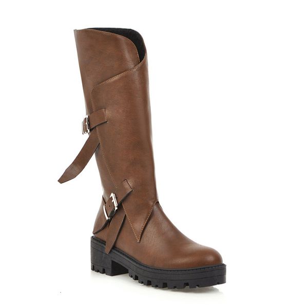 boots asumer mid calf boots women buckle zip european style winter fashion punk square heels platform shoes ladies 6vjq, Black
boots asumer mid calf boots women buckle zip european style winter fashion punk square heels platform shoes ladies 6vjq, Black