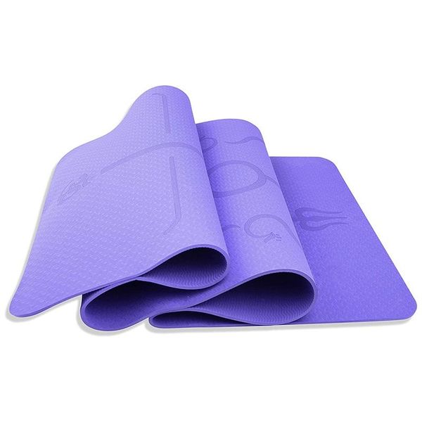 yoga mats -eco friendly mat, pilates exercise fitness mat tpe non-slip 1/4inch thick, anti -tear sweat resistant
yoga mats -eco friendly mat, pilates exercise fitness mat tpe non-slip 1/4inch thick, anti -tear sweat resistant