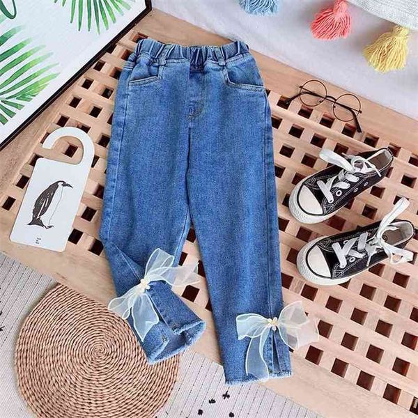 gooporson fall fashion little girls jeans lace flower bow tie cute children clothes denim pants korean kids outfits girl costume 210715, Blue
gooporson fall fashion little girls jeans lace flower bow tie cute children clothes denim pants korean kids outfits girl costume 210715, Blue