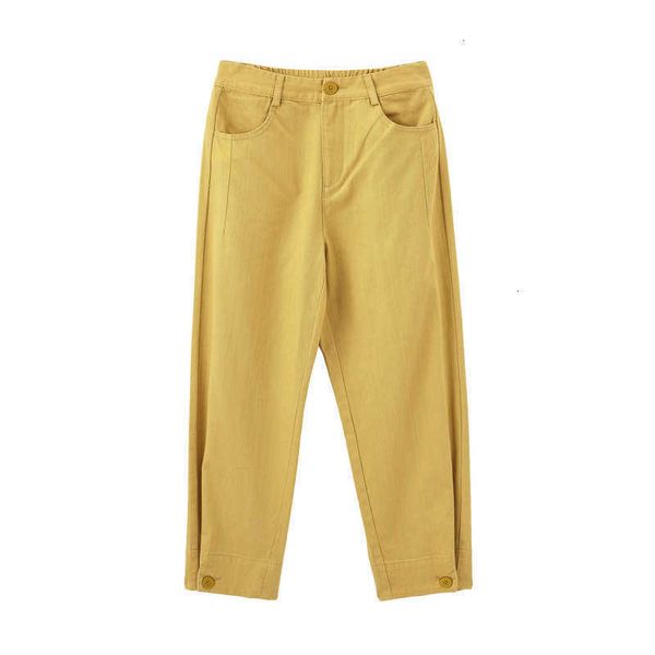 women's pants & capris capris spring autumn literary pure color high waist button leg opening nine-cent turnip women pant hods, Black;white
women's pants & capris capris spring autumn literary pure color high waist button leg opening nine-cent turnip women pant hods, Black;white