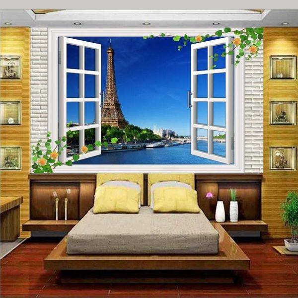 wallpapers custom 3d po wallpaper livingroom bed room mural window of the world eiffel tower picture sofa backdrop for wall
wallpapers custom 3d po wallpaper livingroom bed room mural window of the world eiffel tower picture sofa backdrop for wall
