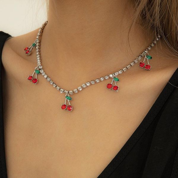 chokers fashion tennis chain shiny crystal choker necklace for women colorful butterfly cherry heart pendant neck collares, Golden;silver
chokers fashion tennis chain shiny crystal choker necklace for women colorful butterfly cherry heart pendant neck collares, Golden;silver