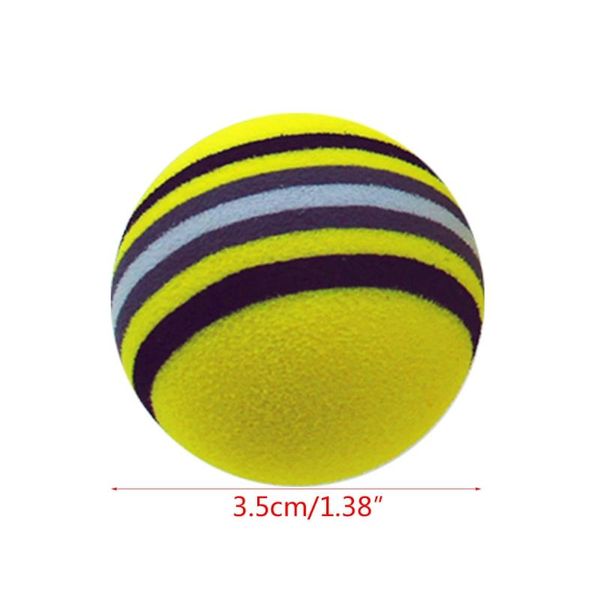 10pcs eva rainbow foam ball throwing funny interactive playing chew toy supplies pxpd cat toys
10pcs eva rainbow foam ball throwing funny interactive playing chew toy supplies pxpd cat toys
