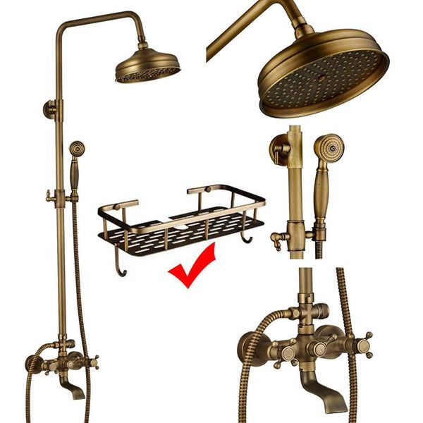 luxury shower set faucet dual handle bathroom rainfall mixer tap wall mounted 8" brass rain head sets
luxury shower set faucet dual handle bathroom rainfall mixer tap wall mounted 8" brass rain head sets