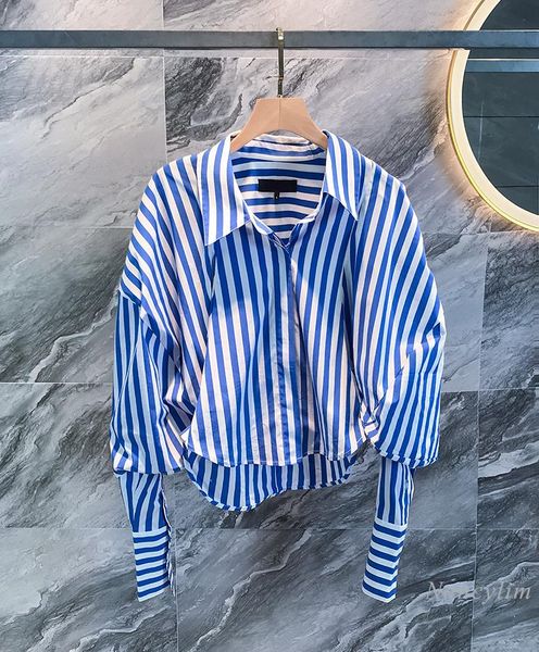 women's striped blouse 2021 spring autumn fashion ladies puff long sleeve shirt female all-match cropped blouses & shirts, White
women's striped blouse 2021 spring autumn fashion ladies puff long sleeve shirt female all-match cropped blouses & shirts, White