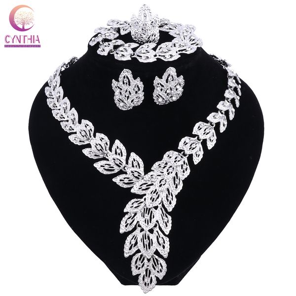 new women silver color scarf-shaped crystal chain necklace necklace bracelet ring wedding party gifts jewelry set, Black
new women silver color scarf-shaped crystal chain necklace necklace bracelet ring wedding party gifts jewelry set, Black