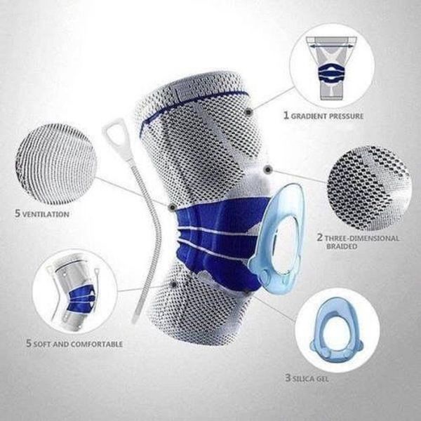 elbow & knee pads brand sports breathable anti-collision silicone spring knitted running basketball climbing, Black;gray
elbow & knee pads brand sports breathable anti-collision silicone spring knitted running basketball climbing, Black;gray