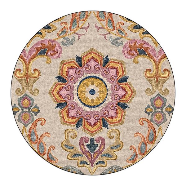 carpets 1pc 60cm gorgeous vintage ethnic persian style round rug living room bedroom floor mat home decor bathroom non-slip
carpets 1pc 60cm gorgeous vintage ethnic persian style round rug living room bedroom floor mat home decor bathroom non-slip