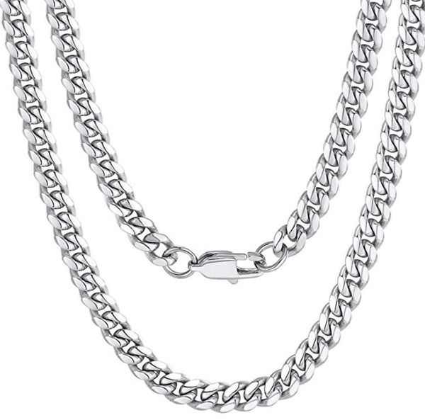 men chunky miami cuban chain necklace stainless steel link jewelry shiny polished 8mm 24 inch silver
men chunky miami cuban chain necklace stainless steel link jewelry shiny polished 8mm 24 inch silver