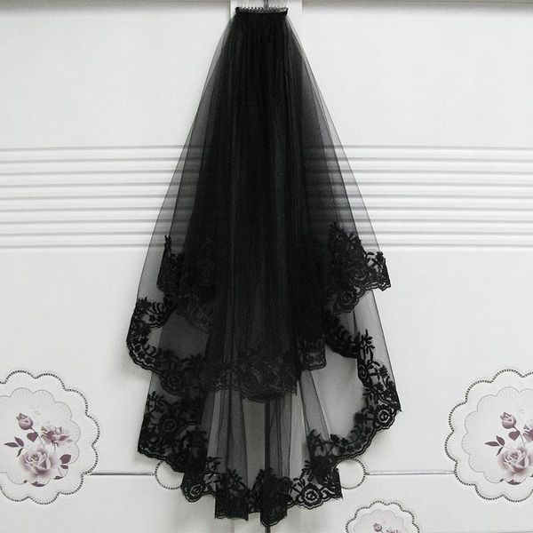 bridal veils black wedding veil cathedral hair with comb lace edge two layers tulle short accessories party dress jl
bridal veils black wedding veil cathedral hair with comb lace edge two layers tulle short accessories party dress jl
