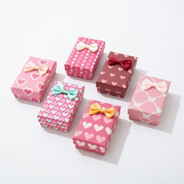 gift wrap 6pcs square cardboard jewelry ring boxes bowknot valentines day gifts packing with sponge random mixed color
gift wrap 6pcs square cardboard jewelry ring boxes bowknot valentines day gifts packing with sponge random mixed color