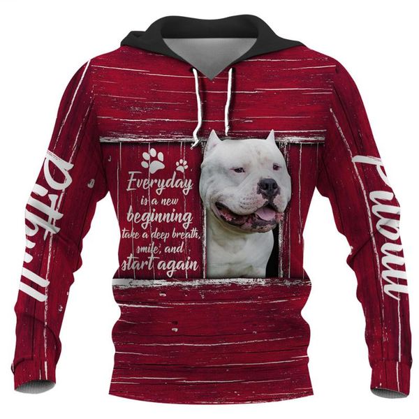 men's hoodies & sweatshirts funny cute pitbull 3d printed red fashion pullover animal lm11, Black
men's hoodies & sweatshirts funny cute pitbull 3d printed red fashion pullover animal lm11, Black