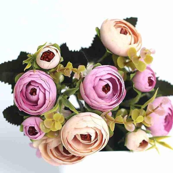 european vintage artificial silk tea rose flowers 6 head 4 small bud bouquet wedding home retro fake flower party diy decoration decorative
european vintage artificial silk tea rose flowers 6 head 4 small bud bouquet wedding home retro fake flower party diy decoration decorative
