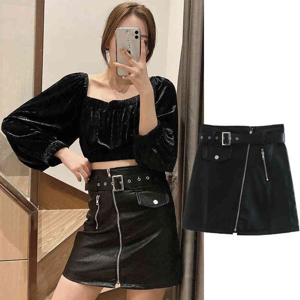casual dresses za women pu leatherette mini skirt front zipper s female elegant faux leather lining short g453, Black;gray
casual dresses za women pu leatherette mini skirt front zipper s female elegant faux leather lining short g453, Black;gray