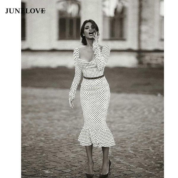 casual dresses elegant white knotted strap polka-dot mermaid hem summer pencil midi dress women slim bodycon office lady ruffle vestidos, Black;gray
casual dresses elegant white knotted strap polka-dot mermaid hem summer pencil midi dress women slim bodycon office lady ruffle vestidos, Black;gray