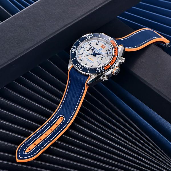 wristwatches pagani design fashion men's wristwatch vk64 movement sapphire glass waterproof scratch chronograph quartz business watche, Slivery;brown
wristwatches pagani design fashion men's wristwatch vk64 movement sapphire glass waterproof scratch chronograph quartz business watche, Slivery;brown