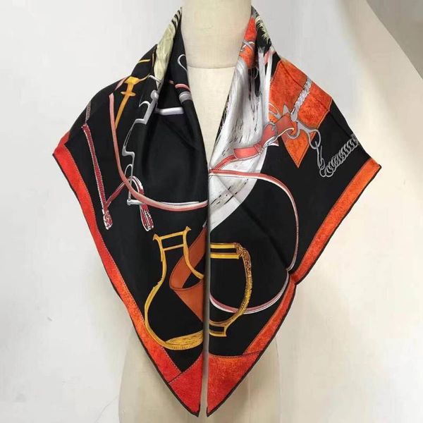 scarves 2021 arrival winter spring classic orange chain 100% real silk scarf twill hand made roll 90*90 cm shawl wrap for women lady, Blue;gray
scarves 2021 arrival winter spring classic orange chain 100% real silk scarf twill hand made roll 90*90 cm shawl wrap for women lady, Blue;gray