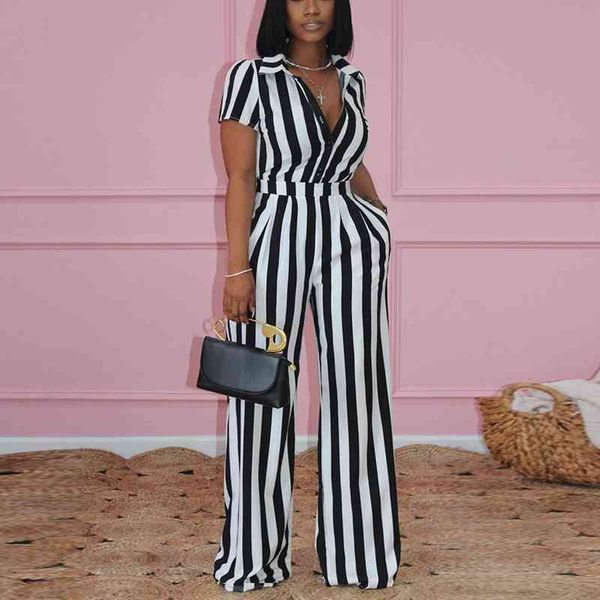 two piece striped suits short sleeve blouse shirt & loose casual pants set 210702, White
two piece striped suits short sleeve blouse shirt & loose casual pants set 210702, White
