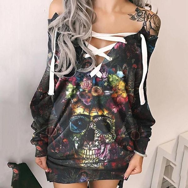 casual dresses halloween v neck off shoulder women fashion all match party mini dress lady print long sleeve streetwear, Black;gray
casual dresses halloween v neck off shoulder women fashion all match party mini dress lady print long sleeve streetwear, Black;gray