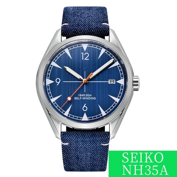 corgeut 41mm male clock automatic relogio masculino nh mechanical sapphire white blue black dial leather mens wrist watch wristwatches, Slivery;brown
corgeut 41mm male clock automatic relogio masculino nh mechanical sapphire white blue black dial leather mens wrist watch wristwatches, Slivery;brown
