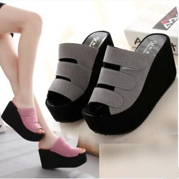 dress shoes 2021 summer sandals and slippers ladies casual flip flops wedge thick bottom heel solid color, Black
dress shoes 2021 summer sandals and slippers ladies casual flip flops wedge thick bottom heel solid color, Black