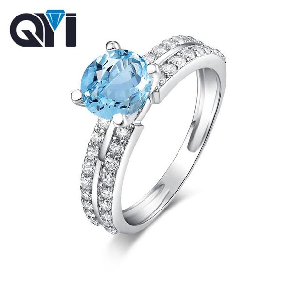 cluster rings qyi 1.25 round cut a ring 925 sterling silver natural sky blue z fashion gemstone fine jewelry for woman, Golden;silver
cluster rings qyi 1.25 round cut a ring 925 sterling silver natural sky blue z fashion gemstone fine jewelry for woman, Golden;silver