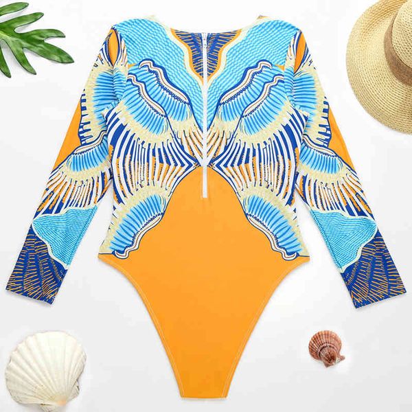 new 2021 printed splicing long sleeve women swimwear swimsuit female bather zipper monokini bathing suit swim bodysuitin
new 2021 printed splicing long sleeve women swimwear swimsuit female bather zipper monokini bathing suit swim bodysuitin