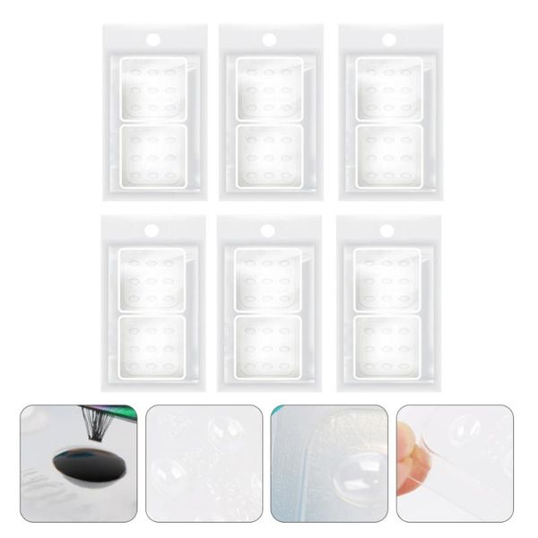 false eyelashes 60pcs eyelash grafting glue delay container disposable holder white
false eyelashes 60pcs eyelash grafting glue delay container disposable holder white