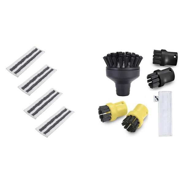 vacuum cleaners 1set home steam cleaning brushes large round brush mop for karcher sc1 sc2 sc3 sc4 sc5 sc7 & 4pcs floor mat set
vacuum cleaners 1set home steam cleaning brushes large round brush mop for karcher sc1 sc2 sc3 sc4 sc5 sc7 & 4pcs floor mat set