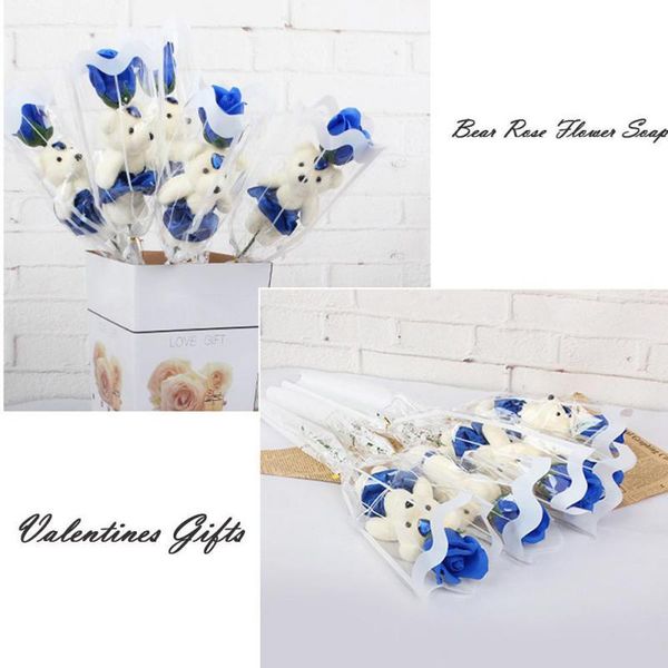 single bear soap rose flower simulation bouquet valentine's day women's gift for birthday activity small prize decorative flowers
single bear soap rose flower simulation bouquet valentine's day women's gift for birthday activity small prize decorative flowers