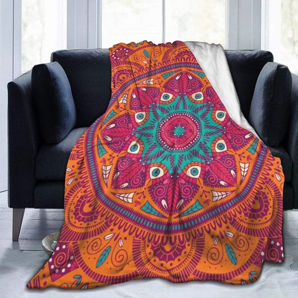 Ethnic Floral Mandala Flannel Fleece Throw Blanket 50x60 inch Living Room/Bedroom/Sofa Couch Warm Soft Bed Blanket for Kids
Ethnic Floral Mandala Flannel Fleece Throw Blanket 50x60 inch Living Room/Bedroom/Sofa Couch Warm Soft Bed Blanket for Kids