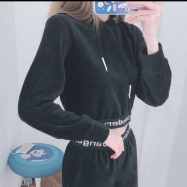 pants style spring summerclassic brand luxury design stitching letters drawstring hood fashion loose long sleeve sweater a2, White
pants style spring summerclassic brand luxury design stitching letters drawstring hood fashion loose long sleeve sweater a2, White