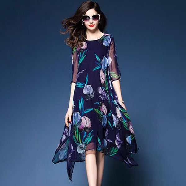 casual dresses 2021 vintage dress spring summer floral print women loose fashion elegant female vestido, Black;gray
casual dresses 2021 vintage dress spring summer floral print women loose fashion elegant female vestido, Black;gray
