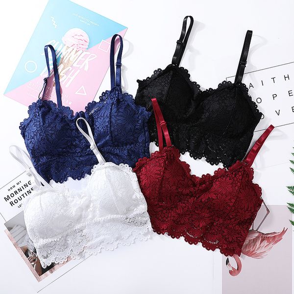 sun flower bud silk back wrapped breast bra with pad backing anti light women's v-neck suspender vest, Black;white
sun flower bud silk back wrapped breast bra with pad backing anti light women's v-neck suspender vest, Black;white